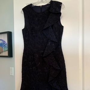 BCBG MAX AZRIA Navy Cocktail Dress